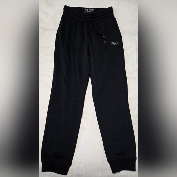 Zoo York black track pants, kids L - Picture 1 of 3